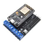 AEAK Node MCU Development Kit NodeMCU + Motor Shield Esp Wifi Esp8266 Esp-12e diy rc toy remote control Lua IoT smart car Esp12e