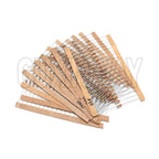 860pcs 1/4W Carbon Film Resistor Kit 5% Resistance Assorted Set 43valuesX20pcs 1R - 1M Ohm 0.25W Sample Pack