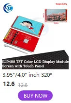 LCD2004A I2C 20x4 Blue Character LCD Module - HD44780 Driver with IIC Serial Interface for Arduino