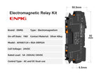 ENMG Ultra-Slim Intermediate Relay APAN3124, DC-to-DC 24VDC  1NO (Normally Open) Kit Solid State Electromagnetic Relay