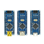 1-10PCS Nano V3.0 ATmega328P/PB CH340 USB Module, Mini Arduino Compatible Board with Bootloader for DIY Electronics Projects