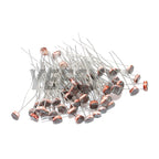 50PCS/lot LDR Photo Light Sensitive Resistor Photoelectric Photoresistor 5528 GL5528 5537 5506 5516 5539 5549 For Arduino