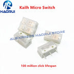 10Pcs-1Pcs New Product Kailh White Blade Micro Switch 100 Million Click Computer Game mouse left right repair microswitch button