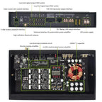 Sennuopu X12 10 Channel Dsp Processor Bluetooth Car Audio Amplifier 1000w 12 V Auto  Stereo 8 Ch Automotive Amp for Car Sound