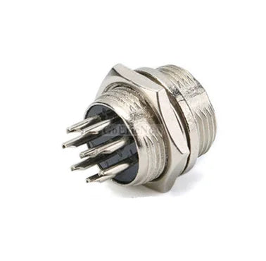 1 pcs GX16 2P 3P 4P 5P 6P 7P 8 9 10 Pin Male  Circular Aviation Connector GX 16 Socket & Plug Aviation Wire Panel Connectors