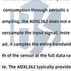 ADXL345 Alternative GY-346 Sensor Module - ADXL362/ADXL346 I2C/SPI Interface for Arduino Compatible