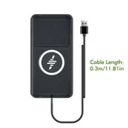 Car Wireless Charger Pad Base USB Cable for iPhone 16 15 14 13 12 Pro Max Samsung Xiaomi Airpods Pro 2 LG Fast Charging Station