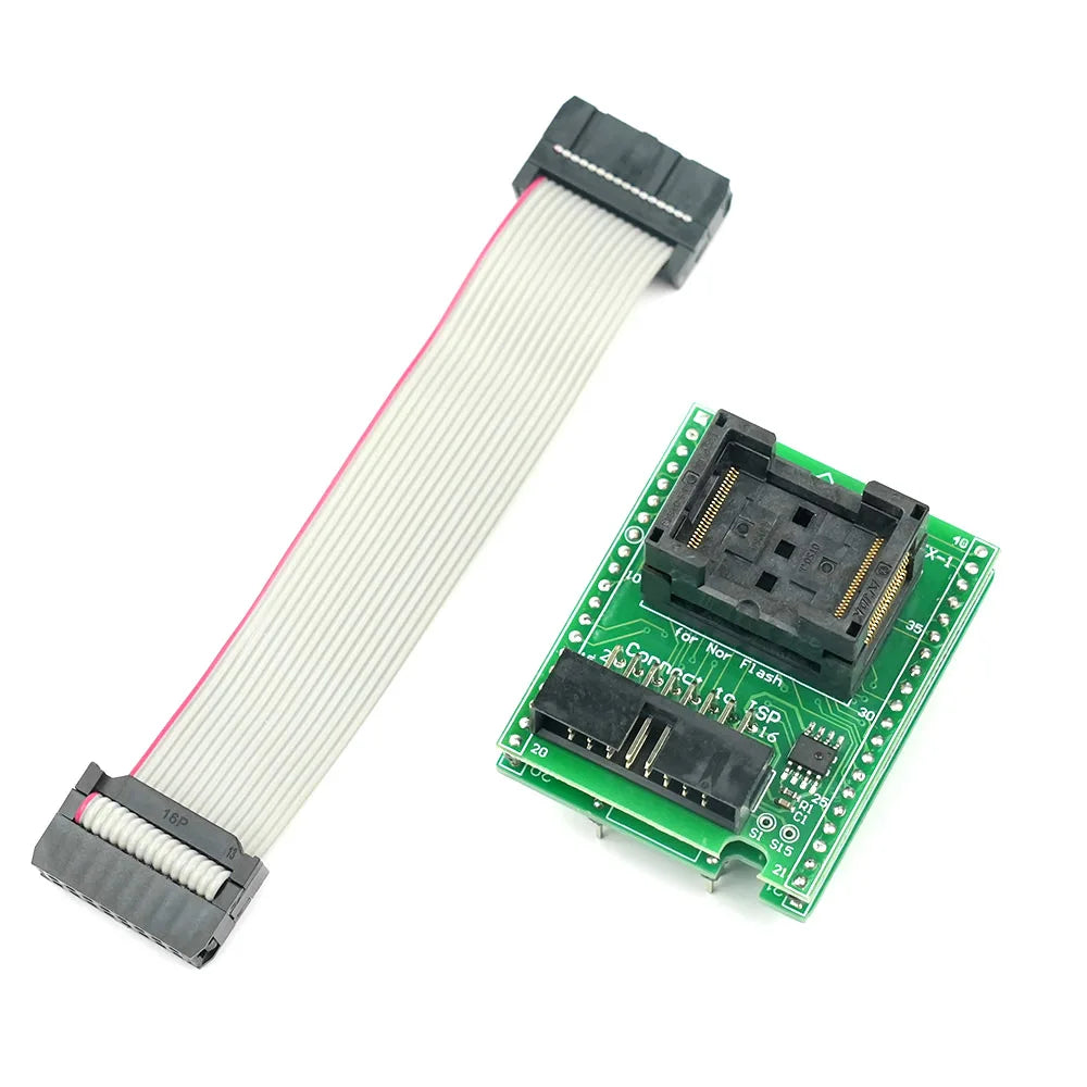 XGECU T48 (TL866-3G) Programmer + 2 Adapter ADP_F48_EX-1/EX-2 Support 31000+ ICs for SPI/Nor/NAND Flash/EMMC BGA/TSOP/SOP/PLCC