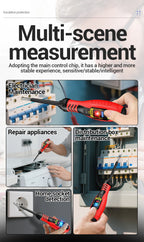 ANENG ST170 Clamp Meter Digital Multimeter Tester 500A AC Current AC/DC Voltage+B18 Highlight Voltage Tester Pen Electrician Set