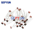 10PCS photoresistor GL12528 GL5506 GL5516 GL5528 GL5537 GL5539 GL5549 LDR light detection switch sensor NEW
