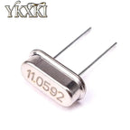 10-200PCS new 4Mhz 6Mhz 8Mhz 10MHZ 12Mhz 16Mhz 20Mhz 24Mhz 25MHZ 27MHZ 48MHZ Quartz Crystal Resonator Passive Oscillator HC49S