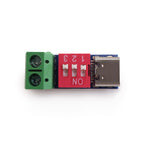 Type-C PD QC Trigger Module 5V 9V 12V 15V 20V DIP Switch Adjustable 100W Decoy with Screw Terminal for Power Bank Router DIY