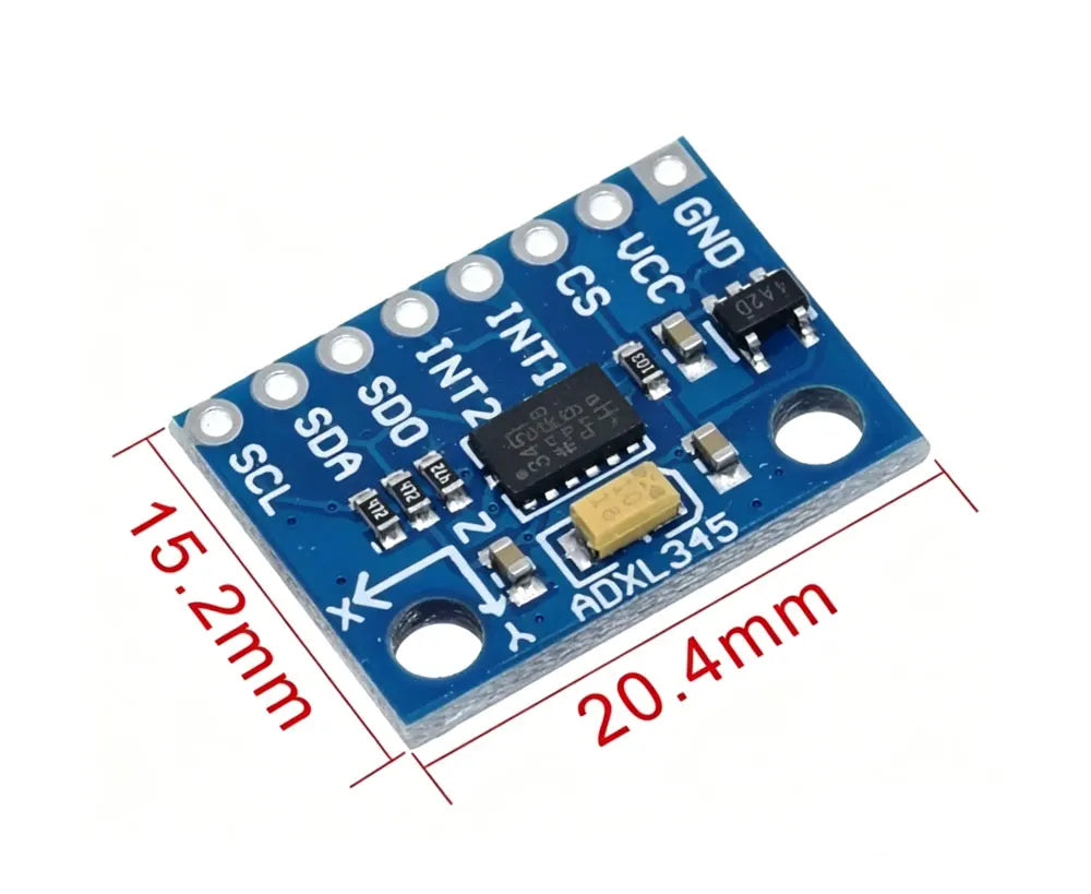 GY-291 ADXL345 Digital Three 3 Triple Axis Sensor Acceleration Of Gravity Tilt Board For Arduino Module IIC SPI Replace ADXL335