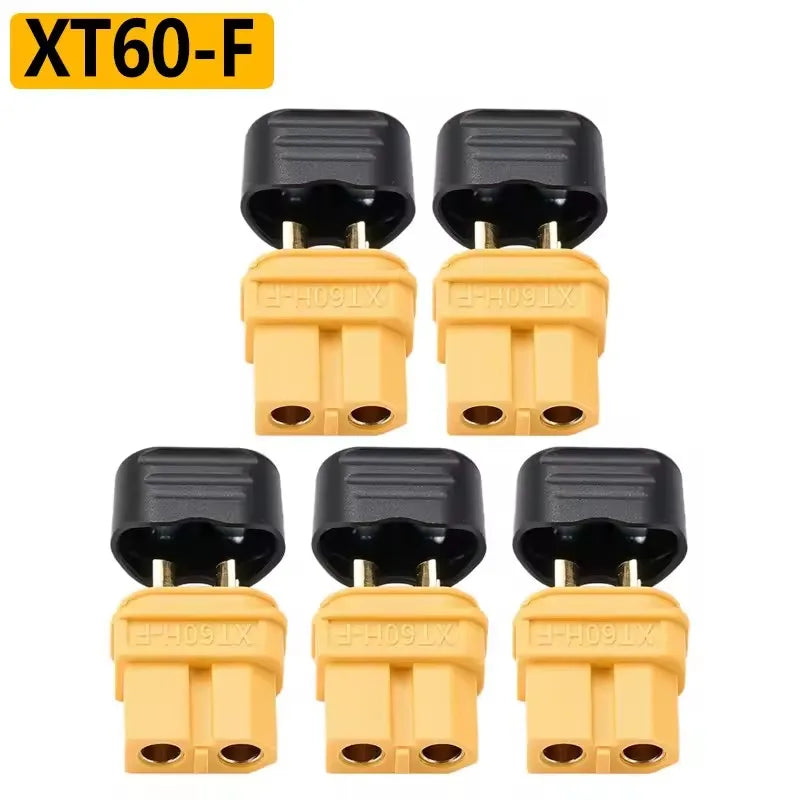XT60 Male Female Bullet Adapters XT60 Connector Power Plugs with Sheath for RC Lipo Battery Car Boat XT-60-M XT-60-F Connectors