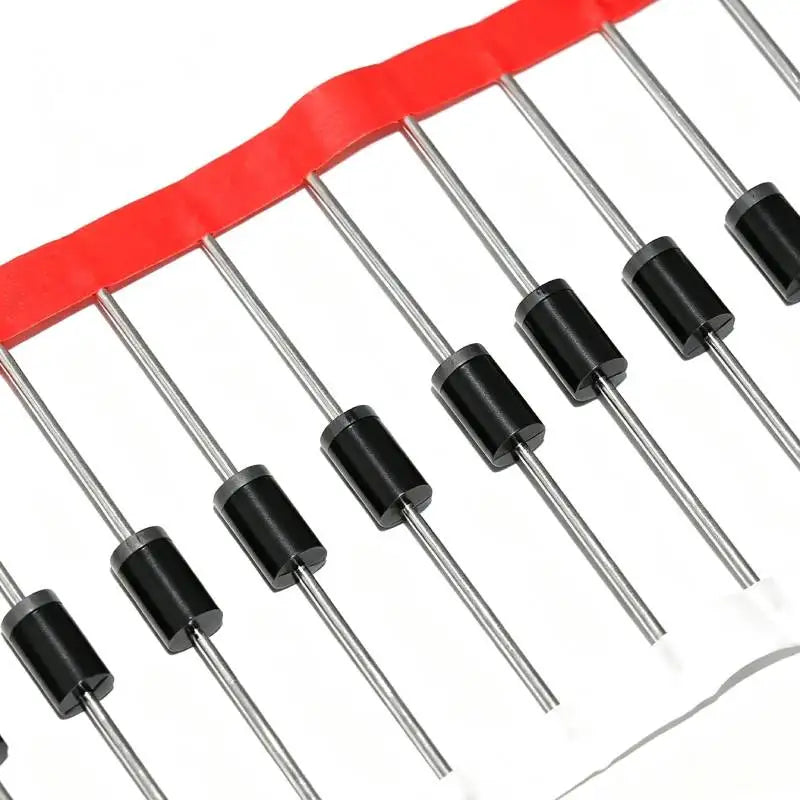 50 Pcs 1N5817 1N5818 1N5819 1A 20V 30V 40V DO-41 Low VF Drop Fast Switching for Solar Panel Battery Charger Motor Schottky Diode