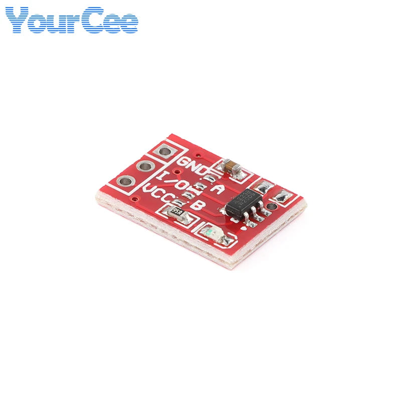 50pcs/5pcs TTP223 Touch Button Module Capacitor Type One Single Channel Self Locking Touch Switch Sensor 15*11mm 2.5-5.5V