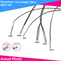 Negative temperature sensor NTC thermistor 10K 3950 wire length 20cm 3*8MM 3*15MM 3*20MM 4*20MM 5*25MM 6x30mm