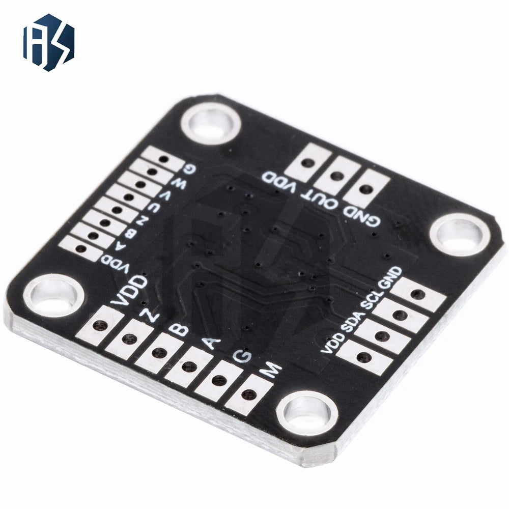 MT6701QT Magnetic Encoder Magnetic Induction Angle Measurement Sensor Module 4 Communication Interface Replaces The AS5600