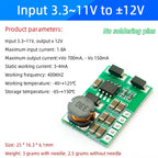 DD1718PA ± 5V 6V 9V 12V 15V 24V Positive & Negative Dual Output Power Supply DC Step-up Boost Converter Module