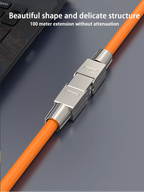 CAT6 Cat6A Cat7 Network Cable Extender Junction Adapter Connection Box RJ45 Lan Extension Connector Full Shielded Toolless Crim