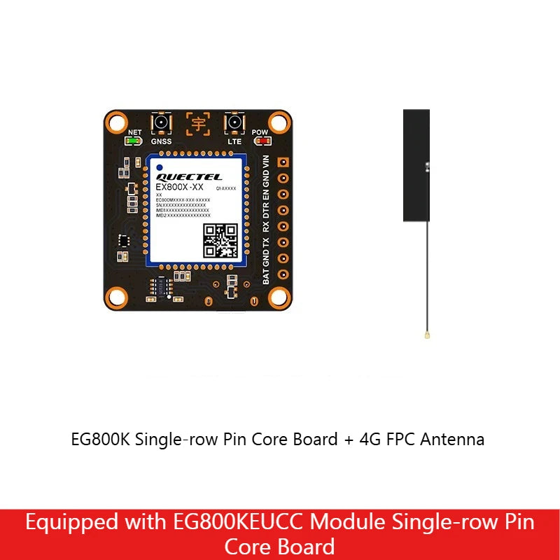 Quectel EG800AK LTE Cat 1 bis 4G Module, Global Bands DTU IoT Communication Core Board EG800Z