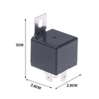 1Pc CMA31-C DC12V Waterproof Automotive Relay 12VDC 5Pin 30A With Backplate HKE Car Relay 12V 5Pin With Relay Socket