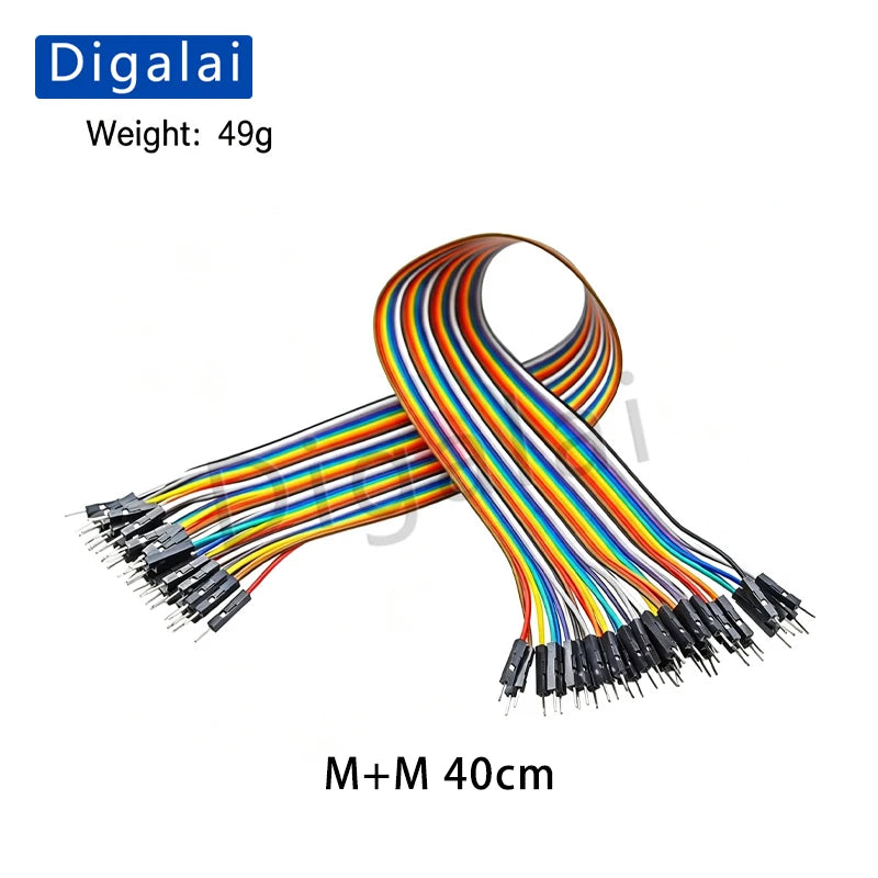Dupont Wire Jumper Cable M+M F+F M+F 10CM 15CM 20CM 30CM 40CM Breadboard Connecting Wire For Arduino DIY Project