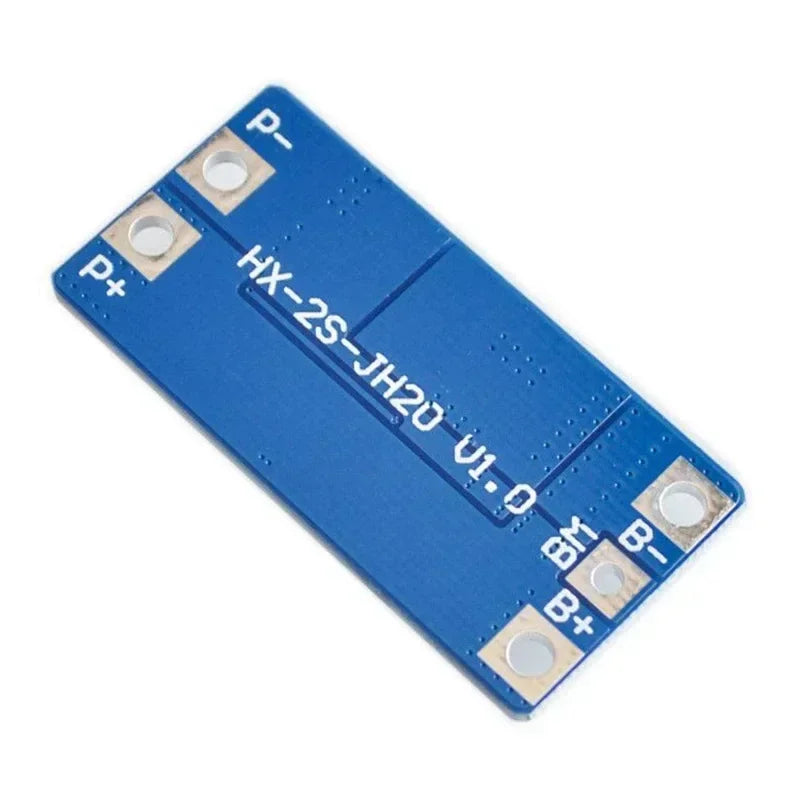 HX-2S-JH20 BMS 2S 10A 7.4V 18650 lithium battery protection board 8.4V balanced function overcharged protection Good