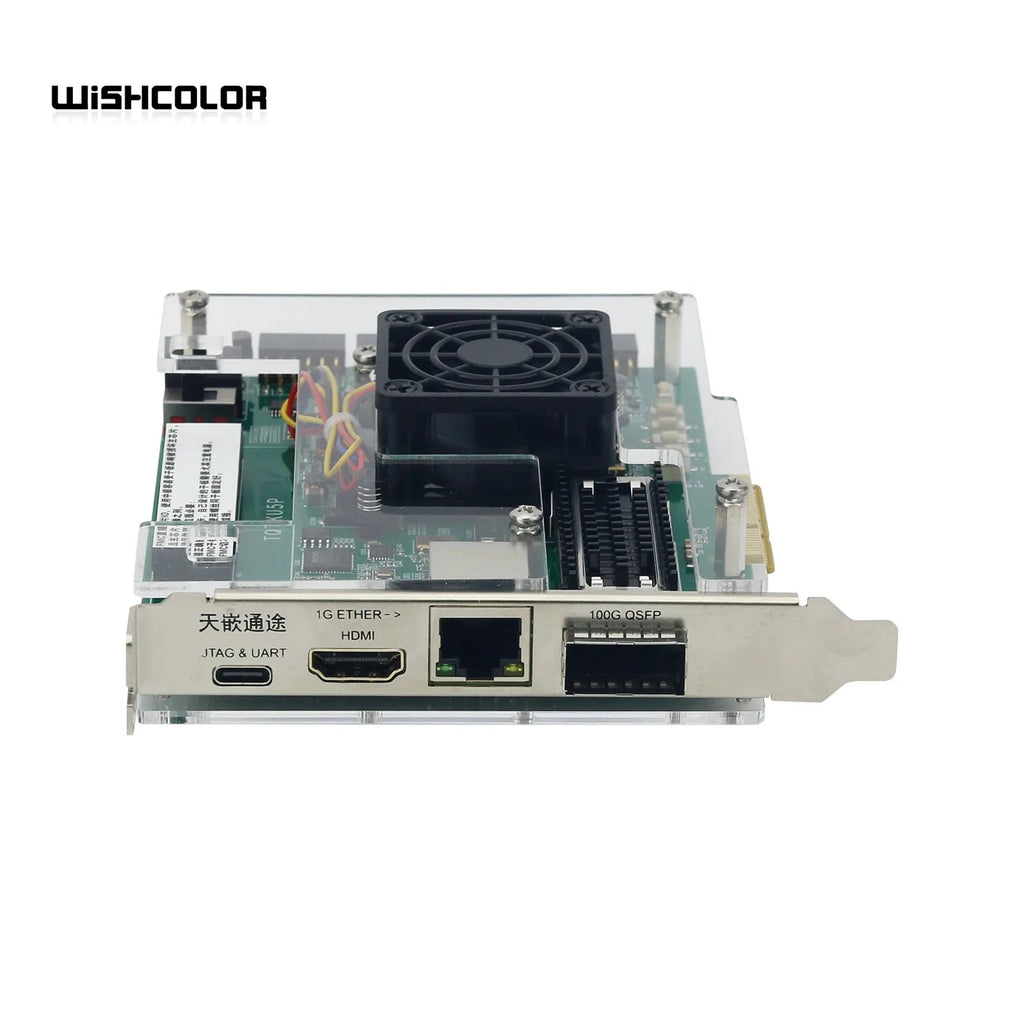 HamGeek XCKU5P Development Board + AD9361 RF Module FMCPCIE3.0 HDMI-compatible 100G Gigabit Ethernet for FPGA Development