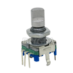 10PCS Half / Plum Axis Rotary Encoder, Handle Length 5Sets 15mm 20mm Code Switch/ EC11/ Digital Potentiometer With 13/15*17 Cap