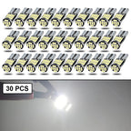 10-40 PCS CANBUS No Error T10 W5W LED Bulb For Car Interior Dome Door Map Trunk License Plate Lights 12V 26SMD 400LM 6500k White