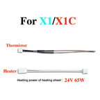 Thermistor For Bambu Lab P1P X1C P1S X1 X1E Hot end Print Head Thermistor Ceramics Heater 3D Printing Parts for bambulab Hotend