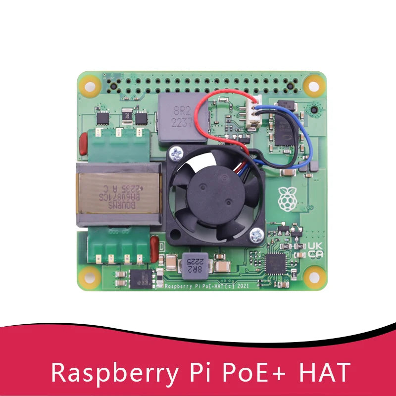 Official Raspberry Pi PoE+ HAT Powers A Raspberry Pi 4 &  Pi 3 B+ Via An Ethernet Cable