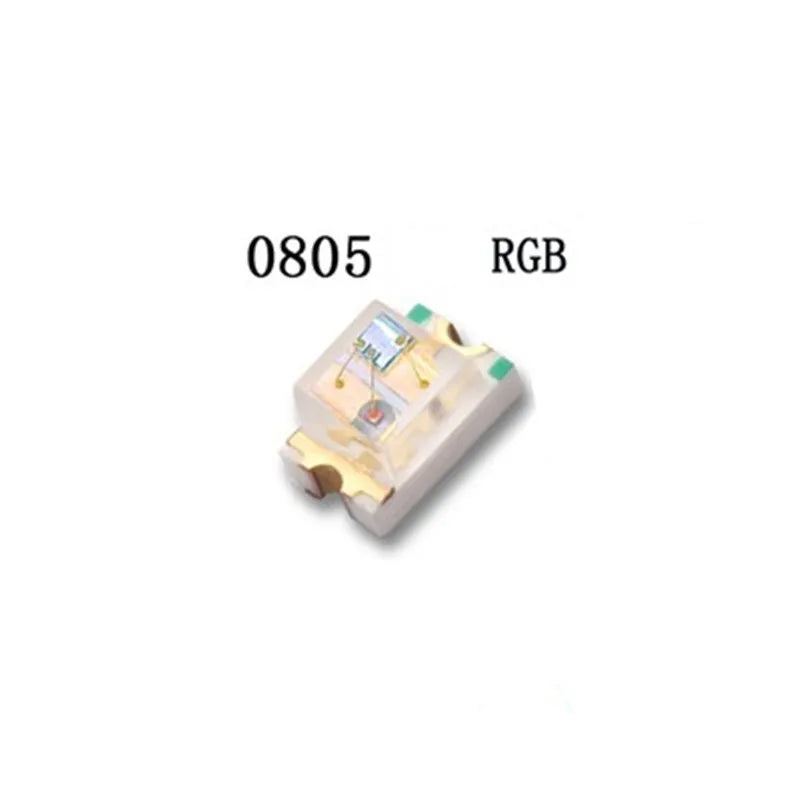 Self-flashing 0805 RGB SMD LED, Fast/Slow Flashing ,Red-Green-Blue,IC Control 7-Color Lamp Beads 2.0*1.2MM
