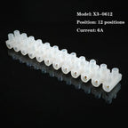 electric connector strip Wire connector Barrier Electirc Strip Block Terminal Plastic Screw terminal block connector