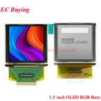 1.5 inch OLED Module 1.5" RGB Color 128x128 LCD LED Display Screen 128*128 SSD1327 SSD1351 SPI/IIC I2C for Arduino 4Pin 7Pin