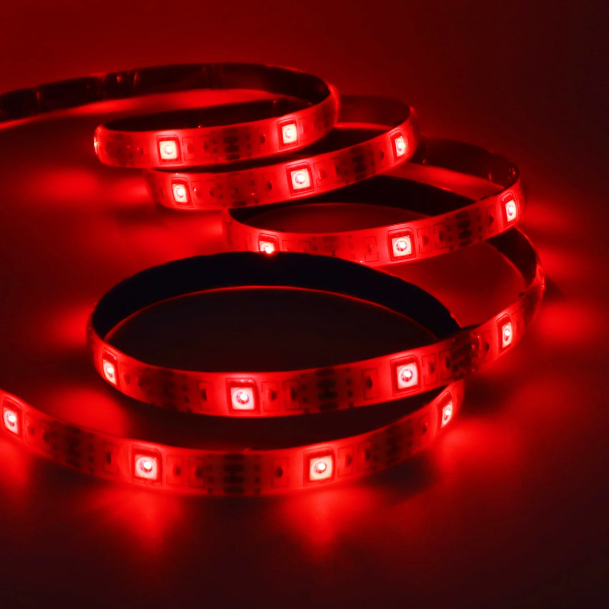 Smart 2IN1 USB LED Strip Lights RGB 5050 Remote Control Kit Flexible Ribbon LED Diode Tape Self-adhesive for TV Backlight