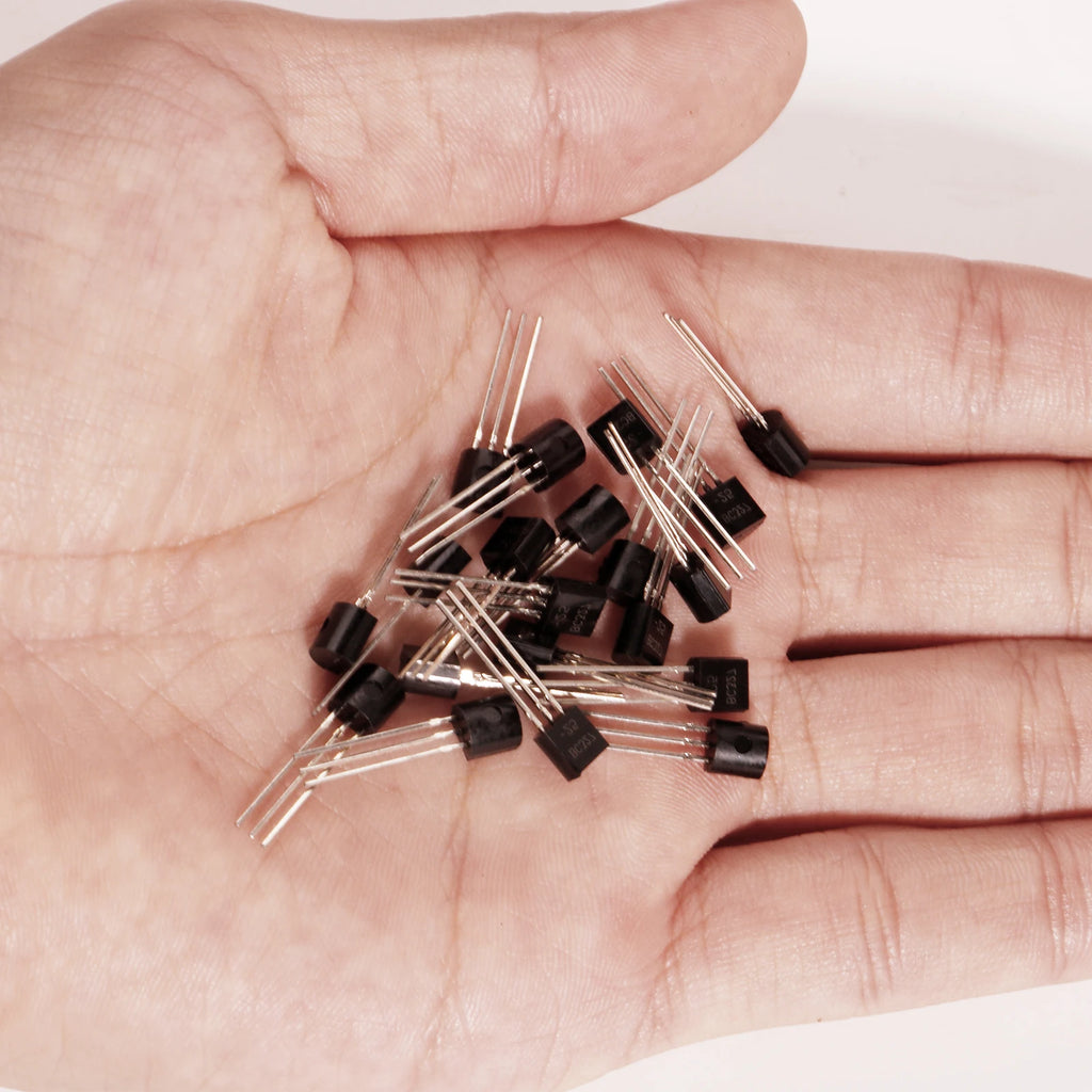240pcs 24 Values BJT Transistor Kit Pnp Npn 20 Values a1015 2n2222 Bc327 Bc337 c1815 s8050 s8850 c945s9014 s9015 s9018 2n5551