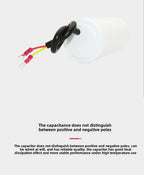 CBB60 start-up working capacitor 120UF 450V air pump air pressure car washing machine capacitor