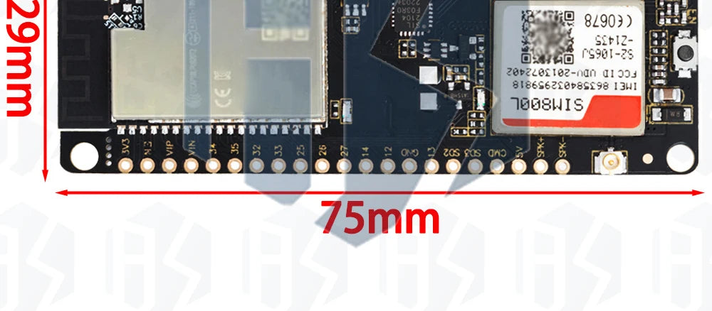 TTGO T-Call V1.3 ESP32 Wireless Module SIM Antenna SIM Card SIM800L Module And GSM/GPRS Antenna for arduino
