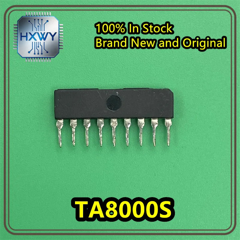 (10/50 Pieces) TA8000S Through-hole SIP-9 Voltage Regulator with Watchdog Timer Brand New Original In Stock IC