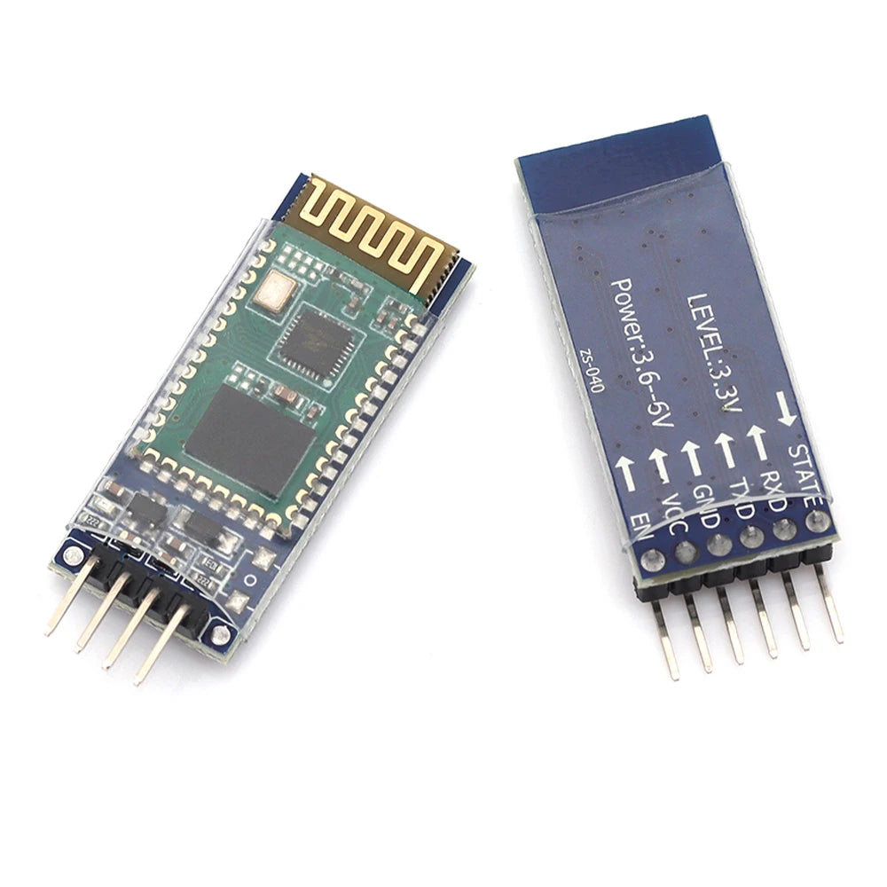HC-05 HC-06 Master-Slave 6Pin/4Pin Anti-reverse,Integrated Bluetooth Serial Pass-Through Module,Wireless Serial For Arduino