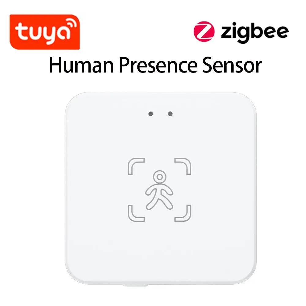 Haozee 24G Zigbee/Wifi Human Presence Detector Smart Human Body PIR Sensor Radar Detector Motion Sensors Support Home Assistant