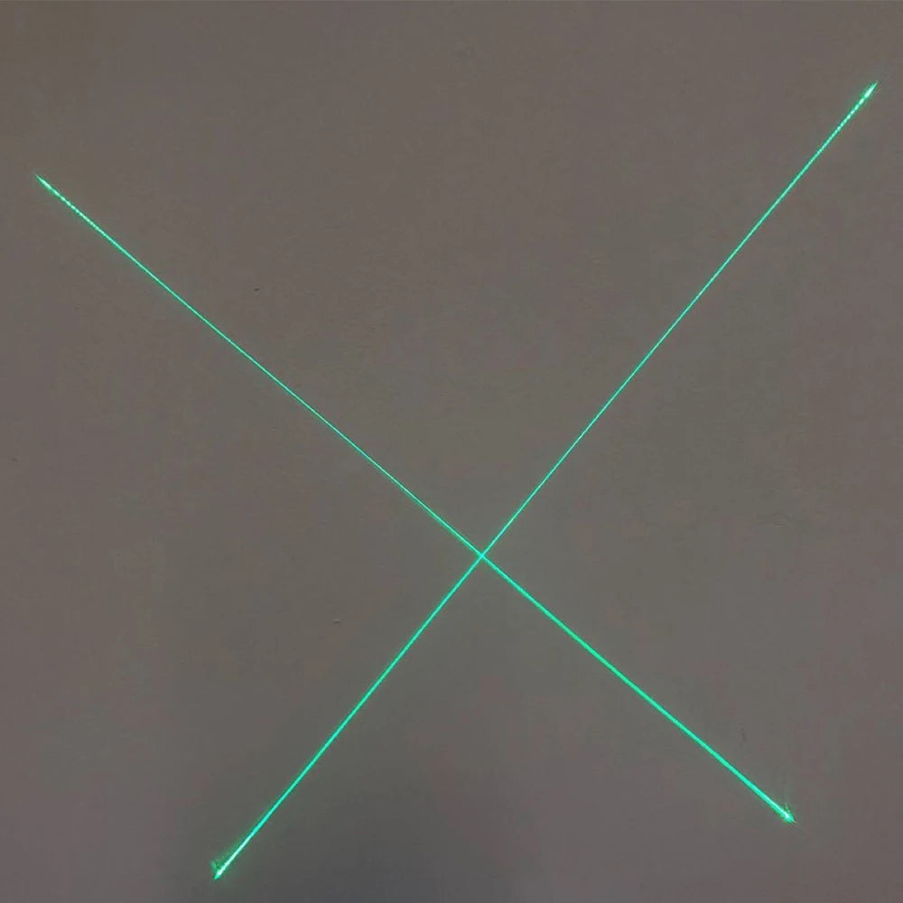 6mm 10mW Green Small Laser Head Module Dot/Line/Cross 3V-5V Adjustable Focal Length 520nm Laser Diode Head Industrial Class