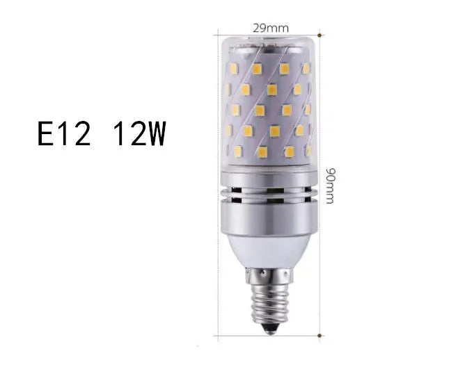 E27 B15 B22 E17 12W 16W 25W 40W LED Corn Light Bulb SMD2835 LED Bulb 110V-220V LEDs Candle Light Spotlight