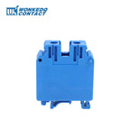 5Pcs UK35 Din Rail Terminal Block Screw 35mm² Wire Electrical Connector, Universal Feed-Through Strip Plug Connection UK 35