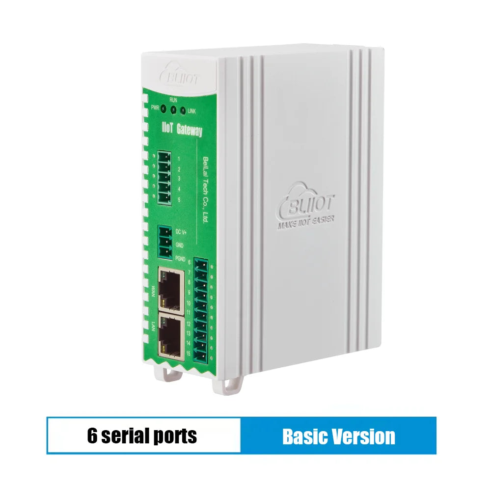 BLIIOT BMS Remote BACnet Modbus Gateway RS485 Modbus RTU/TCP PLC IEC104 DLT645 to BACnet Protocol Converter