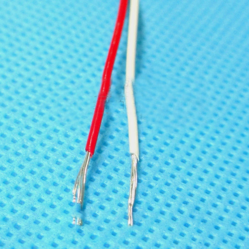 1PC PTC thermistor temperature Sensor 1K 2K 3K 5K 10K 20K 50K  two Wire 5*45mm 304 probe