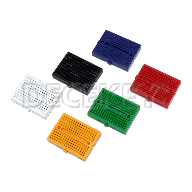 1PCS SYB-170 Universal Solderless Prototype Breadboard 170 Holes Breadboard Solderless Prototype Board 35x47mm