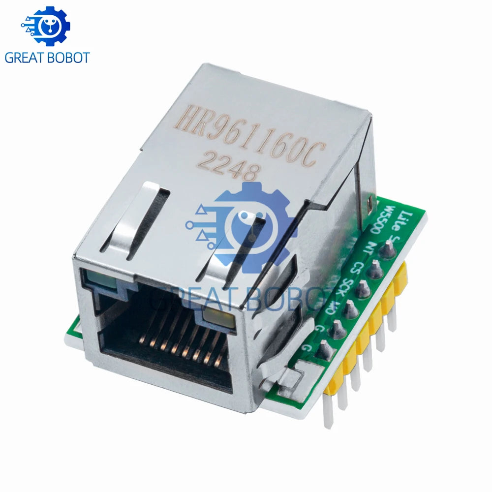 BS 1PCS  W5500 Ethernet network module hardware TCP / IP 51 / STM32 microcontroller program over W5100